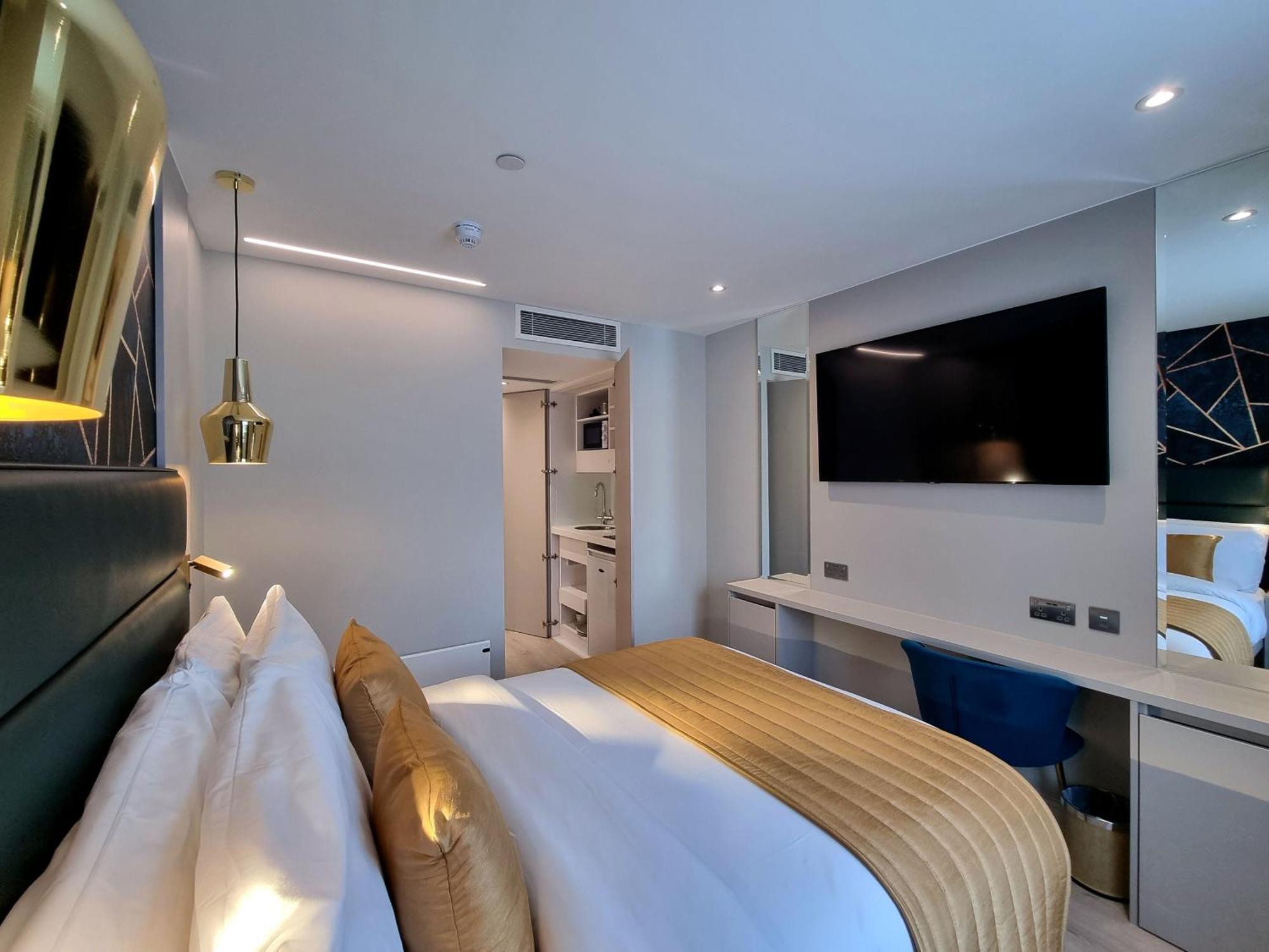 Nox Edgware Road Aparthotel Лондон Стая снимка